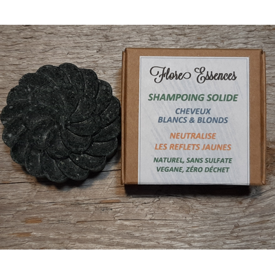 Shampoing solide 55gr CHEVEUX BLANCS - normaux à gras